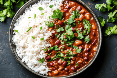 Kidney Beans with Rice