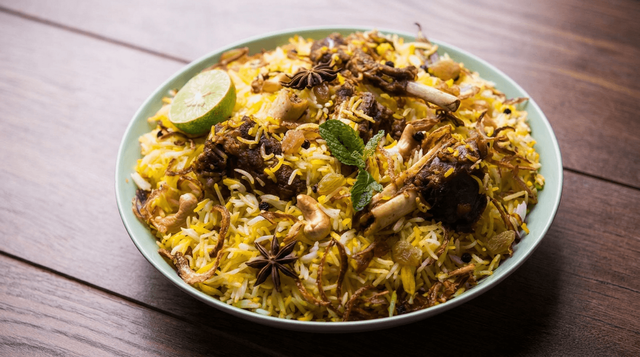 Lamb Biryani.