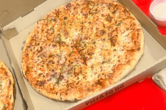 Gluten-Free Cheese Pizza.