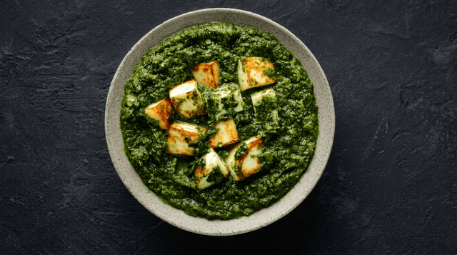Palak Paneer.