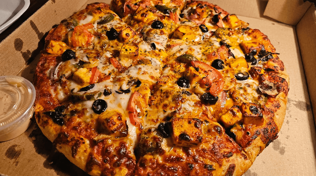 Paneer Pizza.